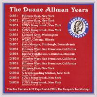 THE DUANE ALLMAN YEARS 1970-1971
